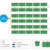 easy2grow 60 pot layout